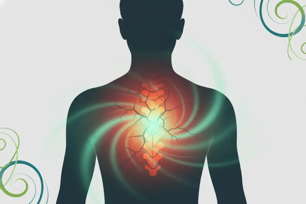 Buscando tratamento para dorsalgia (dor no meio das costas) em Indaiatuba? Entenda as causas, da má postura ao estresse, e como a quiropraxia pode ajudar!