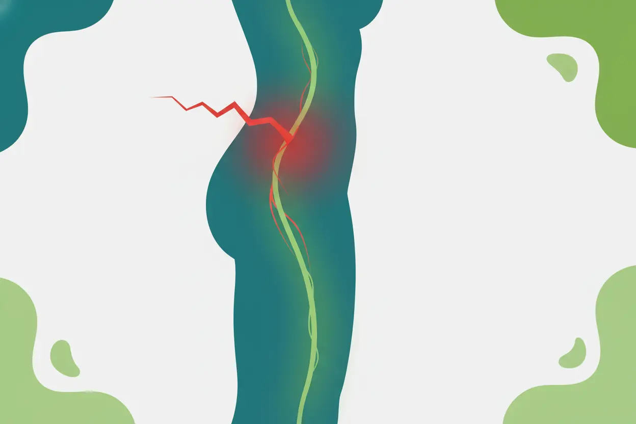 Buscando tratamento para dor ciática (ciatalgia) em Indaiatuba? A quiropraxia alivia a compressão do nervo e trata a causa da dor irradiada na perna.