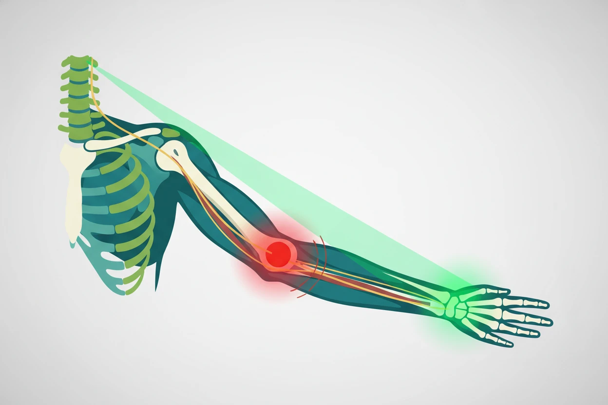 Epicondilite lateral surge de sobrecargas biomecânicas. Entenda causas, sintomas e como a quiropraxia pode auxiliar na biomecânica, com dicas preventivas baseadas em ciência.